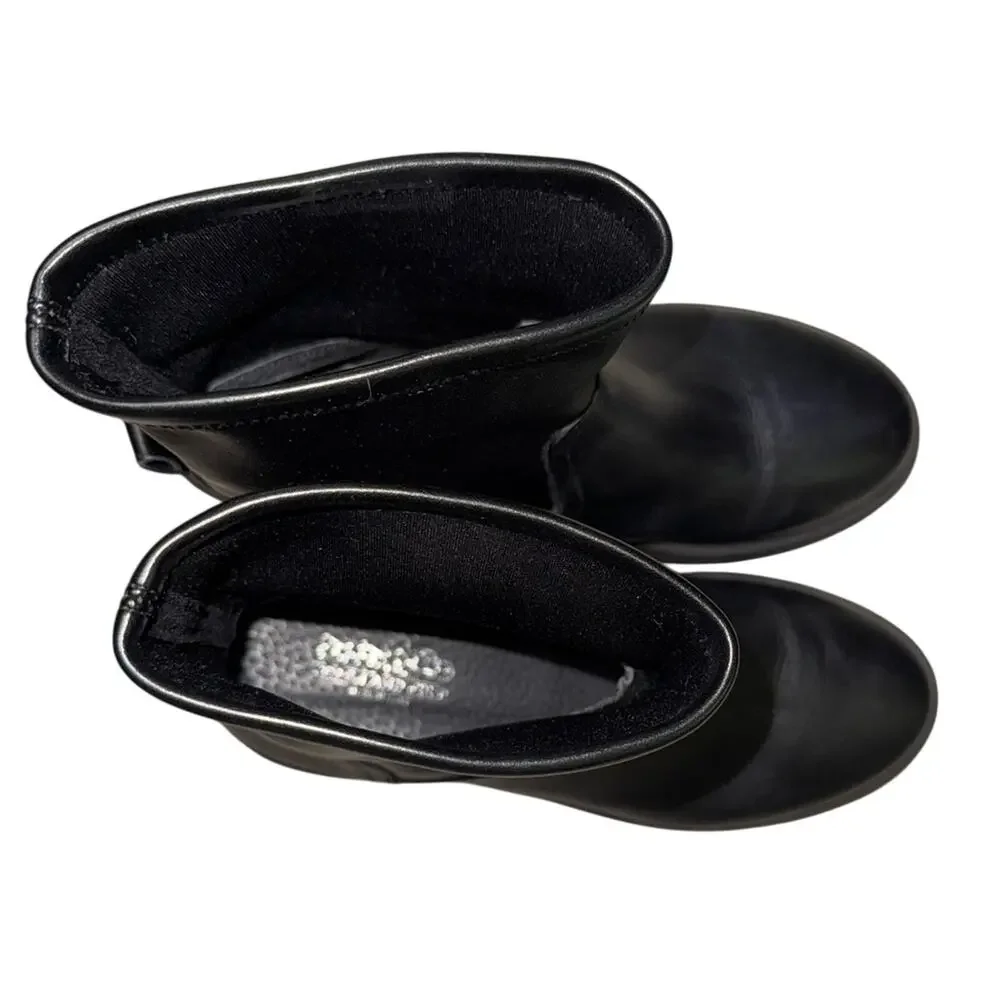 Coach And Four Leather Kaity Bootie Black Size 7.5 - Picture 3 of 6